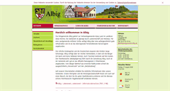 Desktop Screenshot of ortsgemeinde-albig.de.alzey-land.de