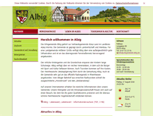 Tablet Screenshot of ortsgemeinde-albig.de.alzey-land.de
